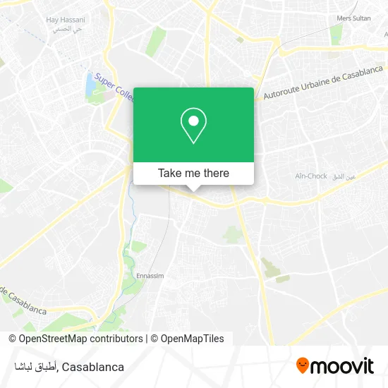 أطباق لباشا map