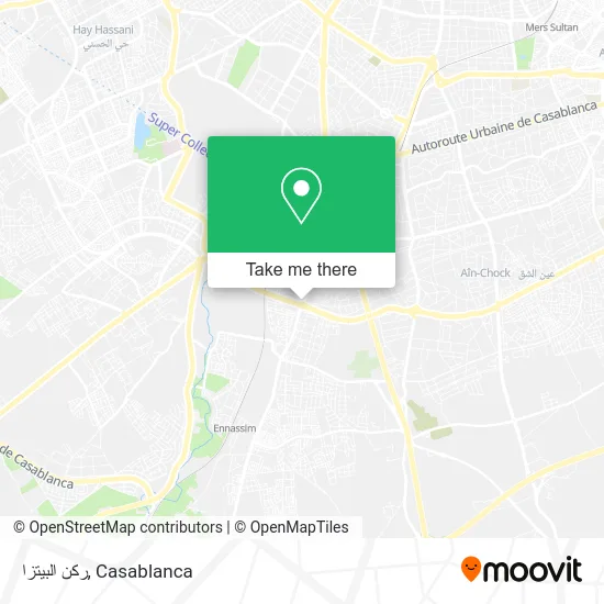 ركن البيتزا map