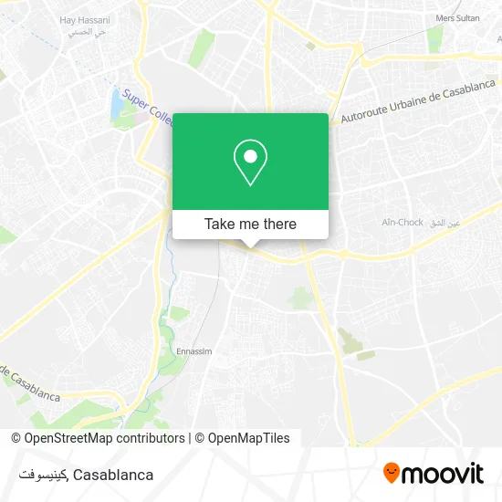 كينيسوفت map