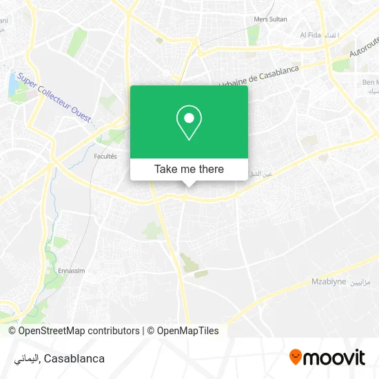 اليماني map