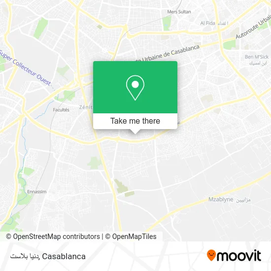 دنيا بلاست map