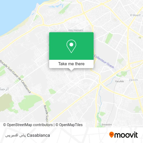 باس اكسبريس map