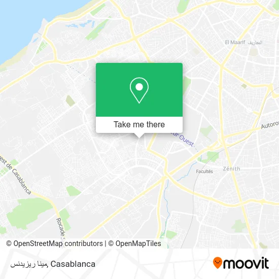 مينا ريزيدنس plan
