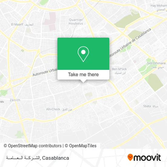 الشــركــة الــعـــامــة map