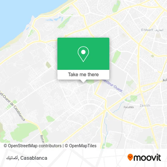 أكماتيك map