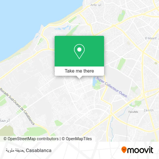 حديقة ملوية map