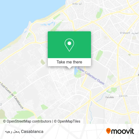 محل وجيه plan