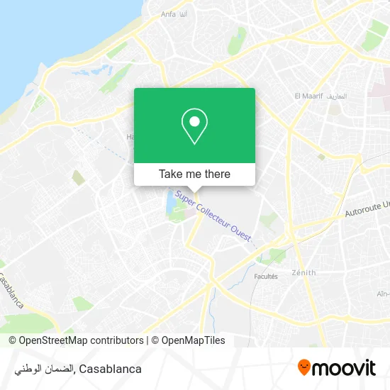 الضمان الوطني map