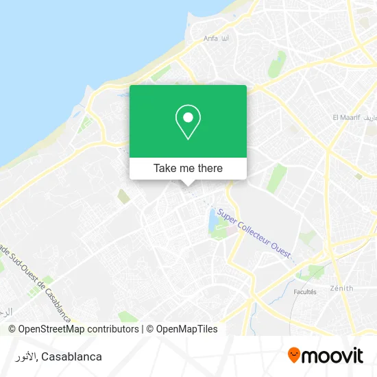 الأنور map