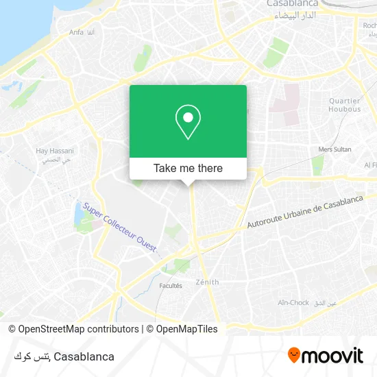 تنس كوك map