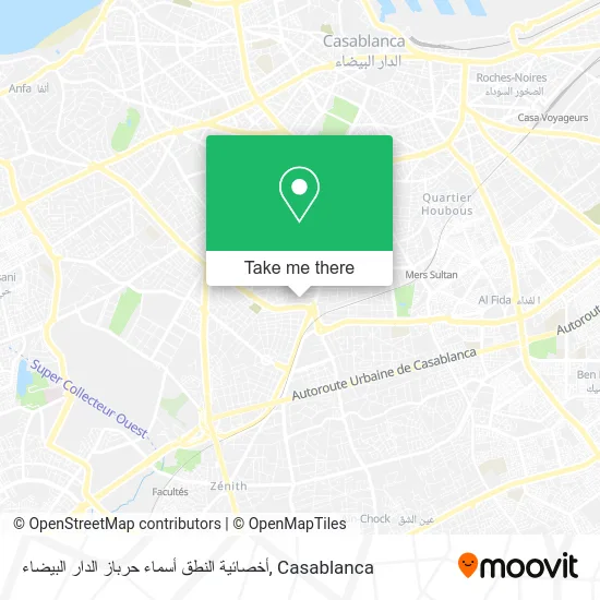 أخصائية النطق أسماء حرباز الدار البيضاء plan