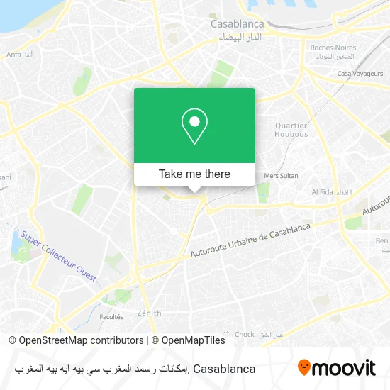 إمكانات رسمد المغرب سي بيه ايه بيه المغرب plan