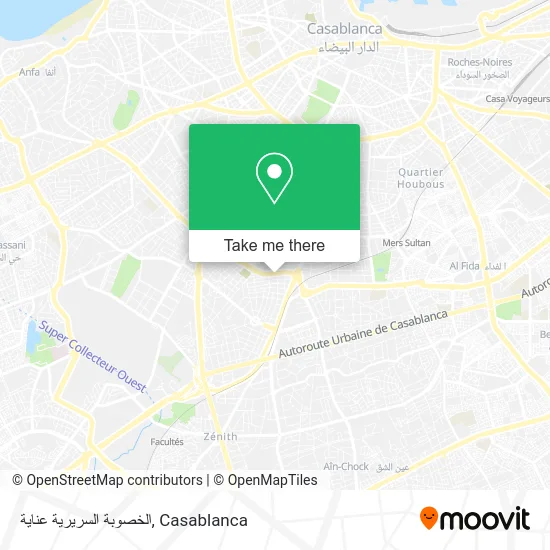 الخصوبة السريرية عناية map