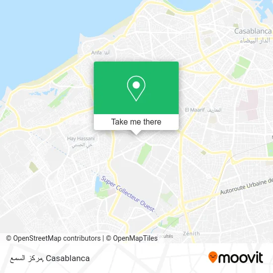 مركز السمع map