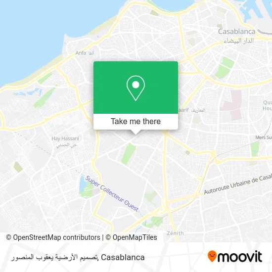 تصميم الأرضية يعقوب المنصور map