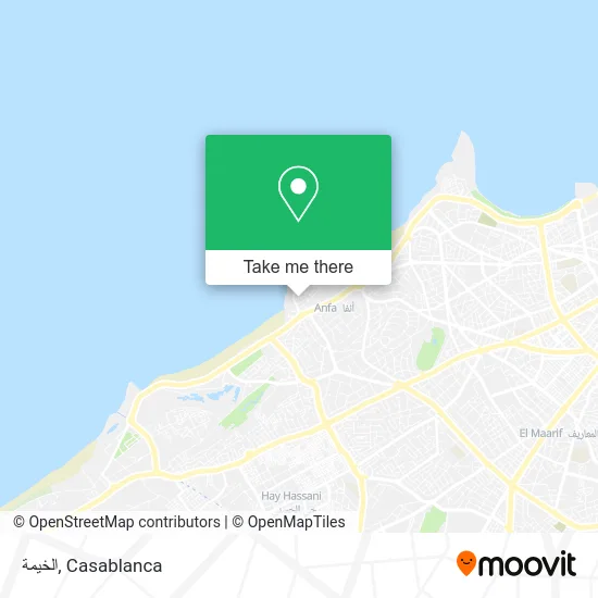 الخيمة map