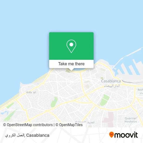 العمل الكروي map