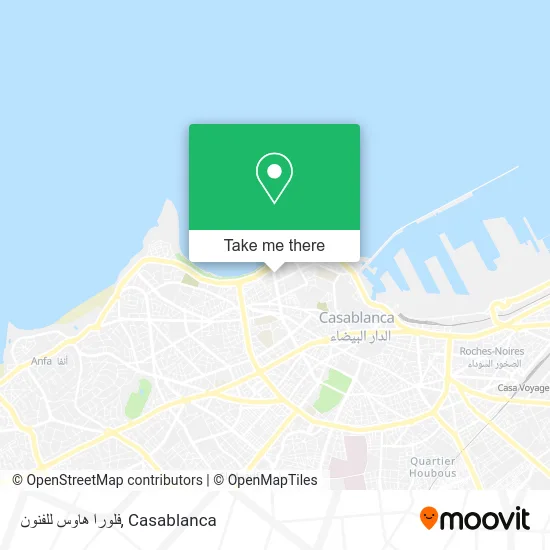 فلورا هاوس للفنون map