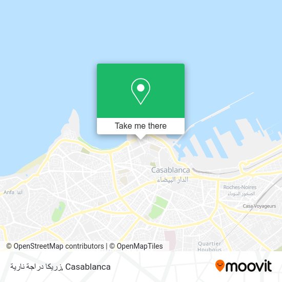 زريكا دراجة نارية map