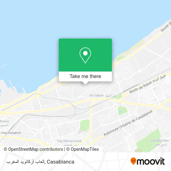 العاب أركانويد المغرب map