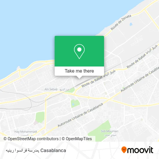 مدرسة فرانسوا رينيه map