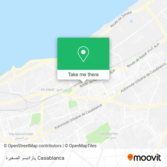 باراديسو الصغيرة map