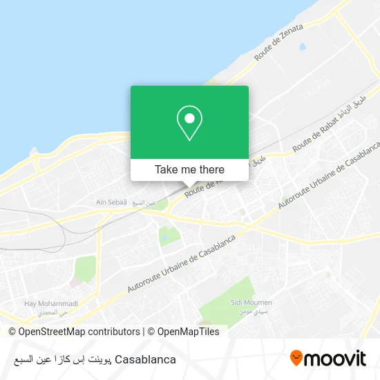 بوينت إس كازا عين السبع plan