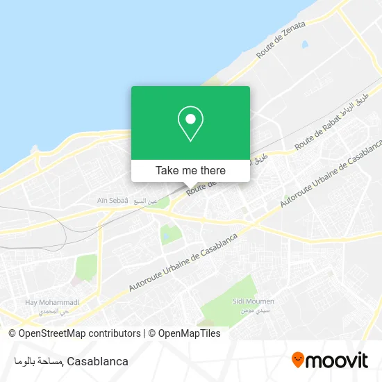 مساحة بالوما map