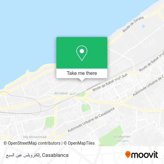إلكتروبلس عين السبع map