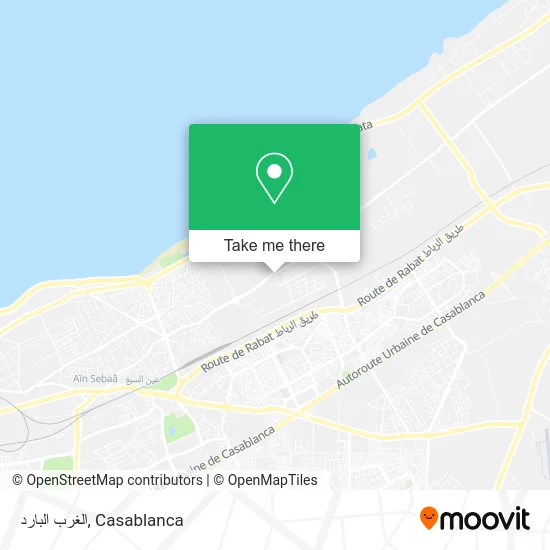 الغرب البارد map
