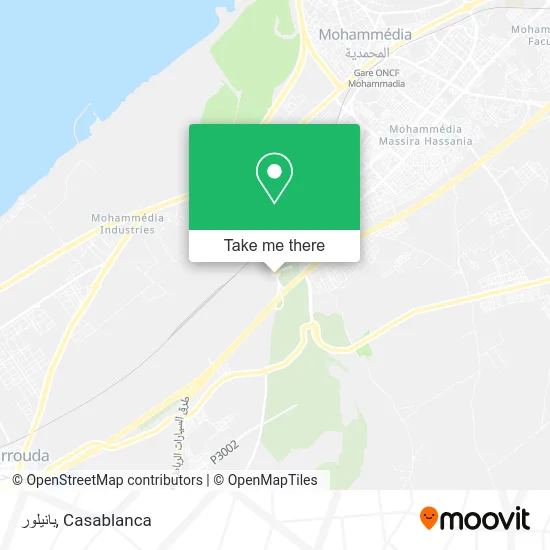 بانيلور map