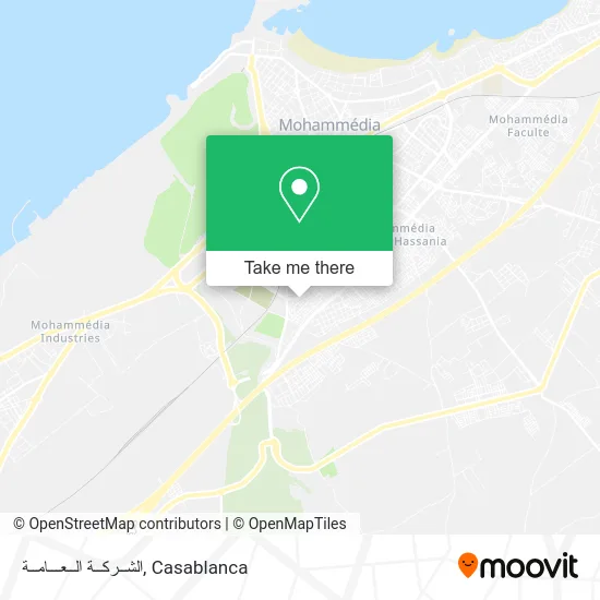 الشــركــة الــعـــامــة map