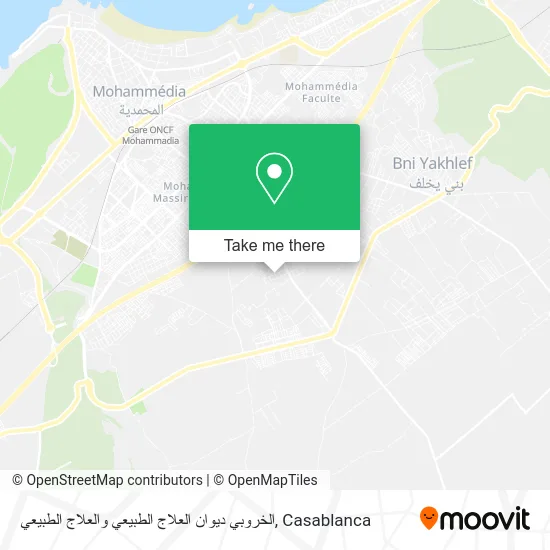 الخروبي ديوان العلاج الطبيعي والعلاج الطبيعي map