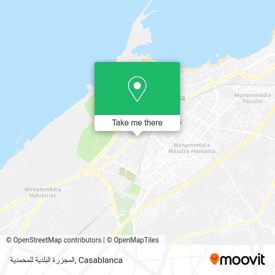 المجزرة البلدية للمحمدية map