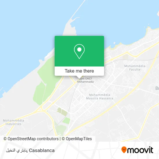 بابتري النخيل map