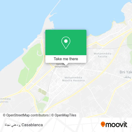 ودعني نجاة map