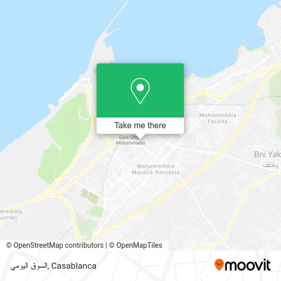 السوق اليومي map