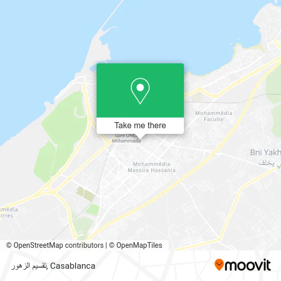 تقسيم الزهور plan