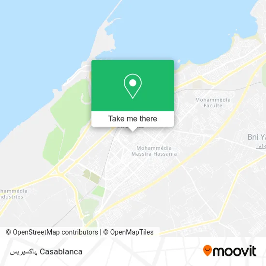 باكسيريس map