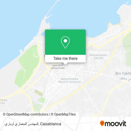 المهندس المعماري أوباري map