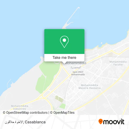 الاخوة حلاقون map