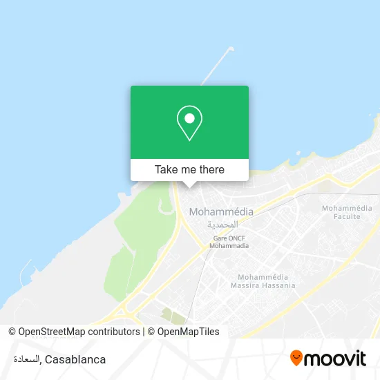 السعادة map