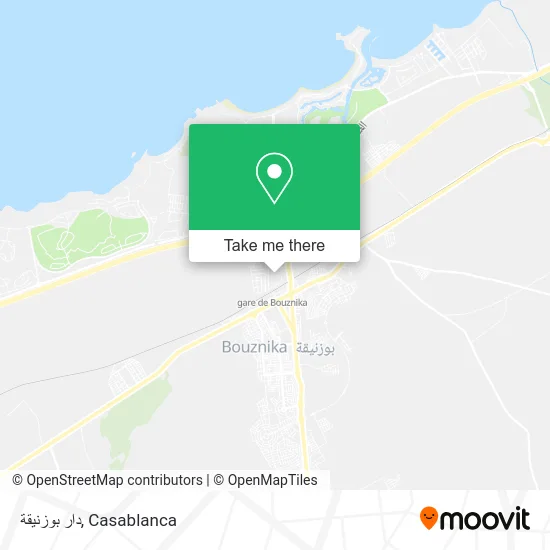 دار بوزنيقة map
