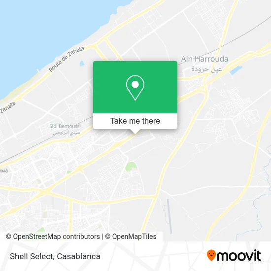 Shell Select map