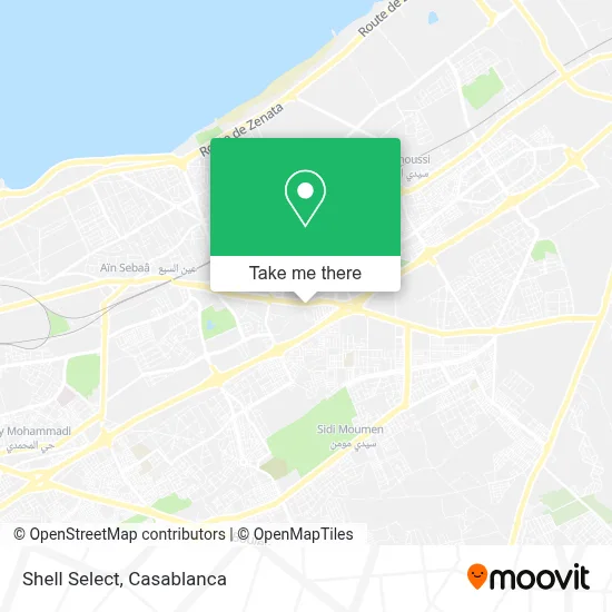 Shell Select map