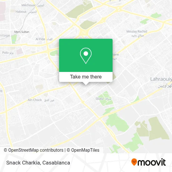 Snack Charkia map