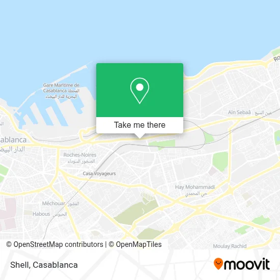 Shell map