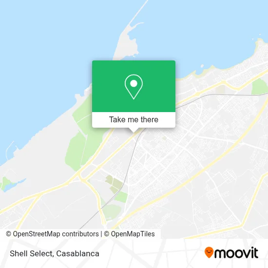 Shell Select map