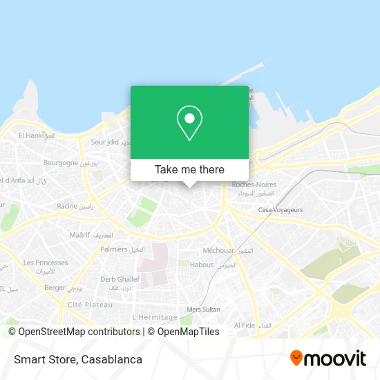 Smart Store map