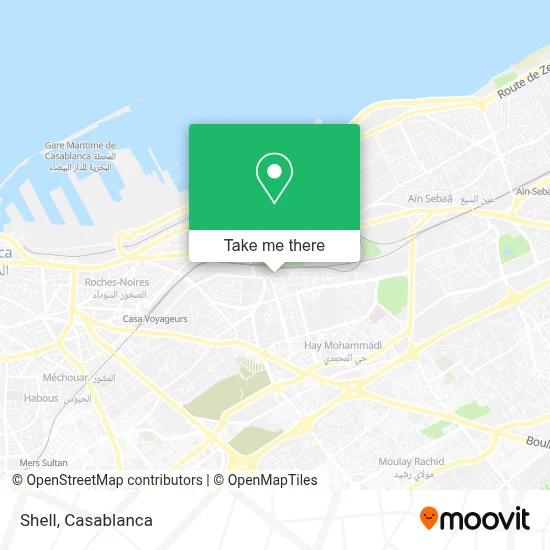Shell map